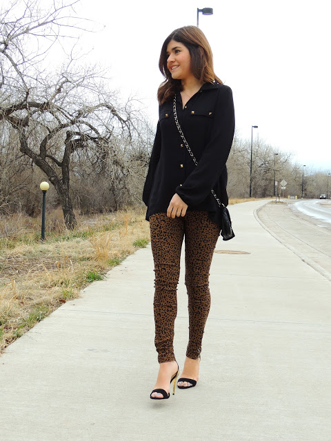 ANIMAL PRINT PANTS
