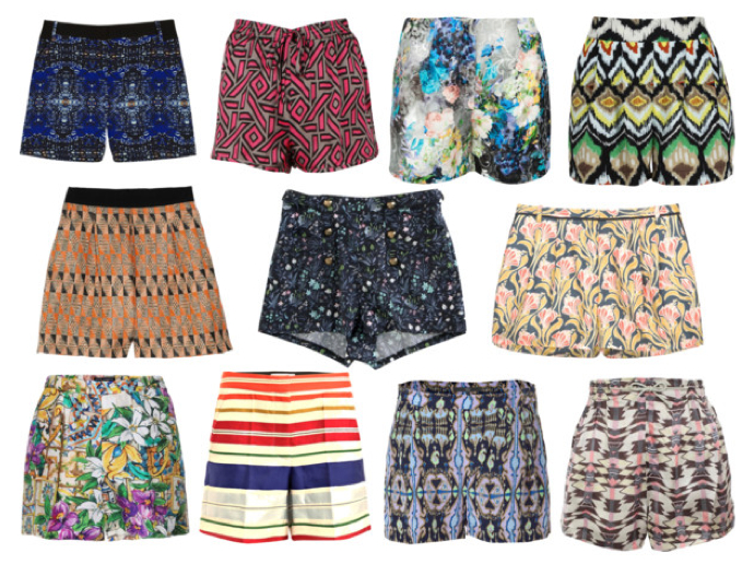 SUMMER PRINTED SHORTS