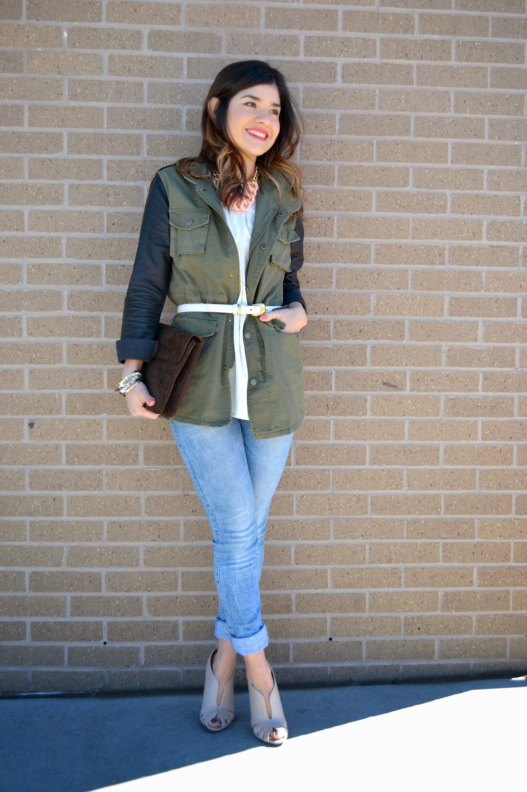 BELTED CARGO JACKET