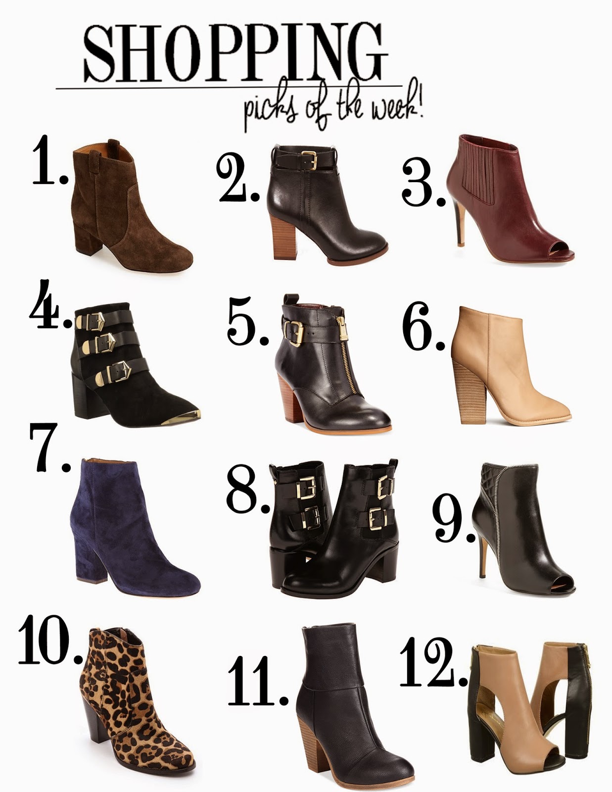 SHOPPING : BEST BOOTIES TO TRANSITION FROM WINTER TO SPRING