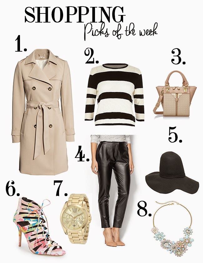 SHOPPING PICKS OF THE WEEK: TRENCH COAT MOMENT