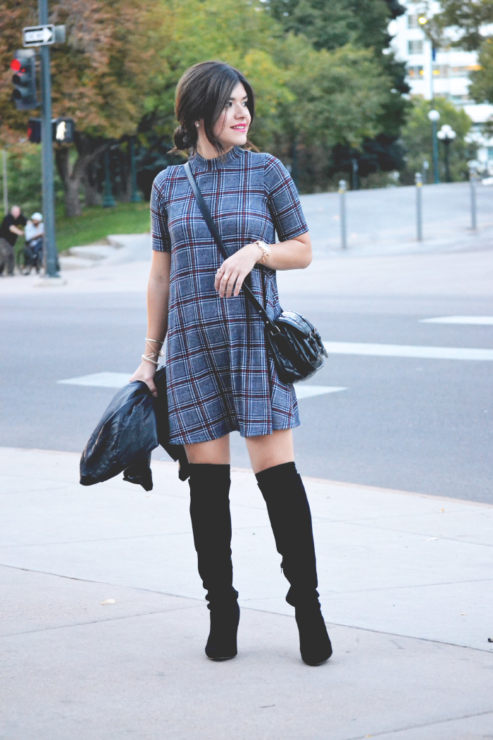 LITTLE PLAID DRESS