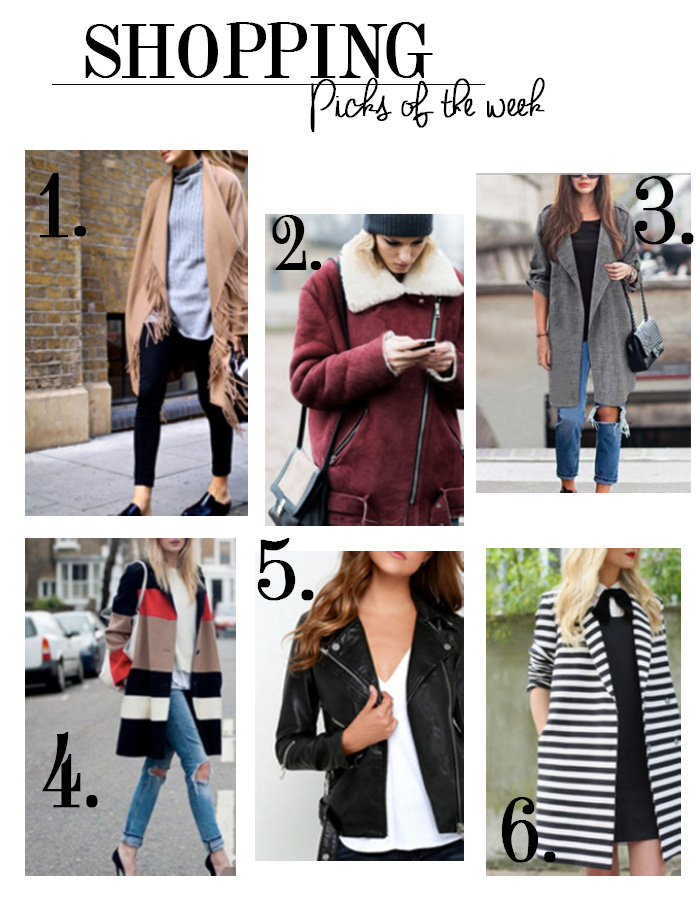 SHOPPING PICKS OF THE WEEK: FALL LAYERS