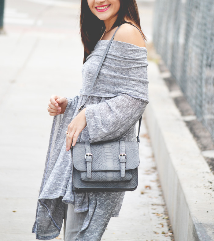 SALT & PEPPER PONCHO