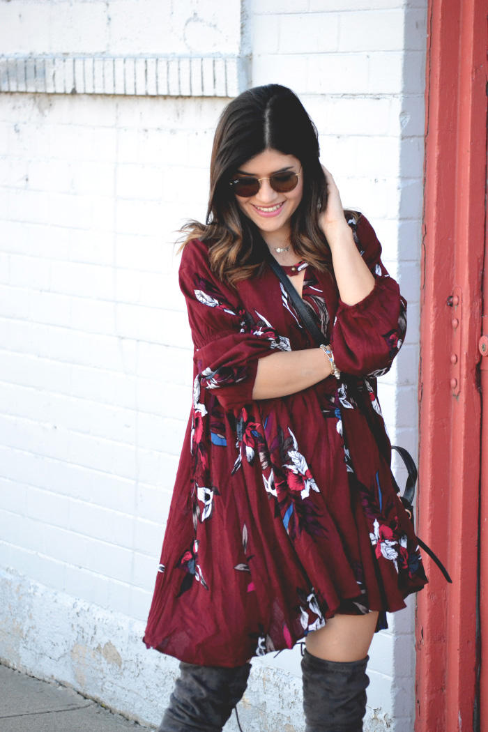 FLORAL TUNIC - CHIC STYLE LINK-UP