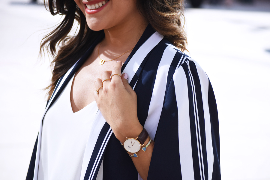 cape blazer details - CAPE BLAZER by popular Denver fashion blogger Chic Talk