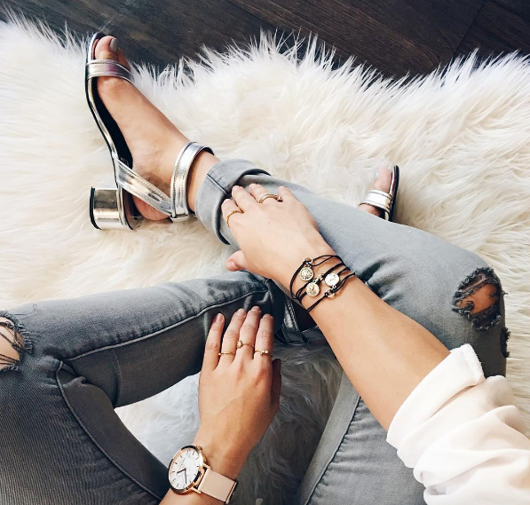 Alex and Ani kindred cord bracelets by popular Denver fashion blogger Chic Talk