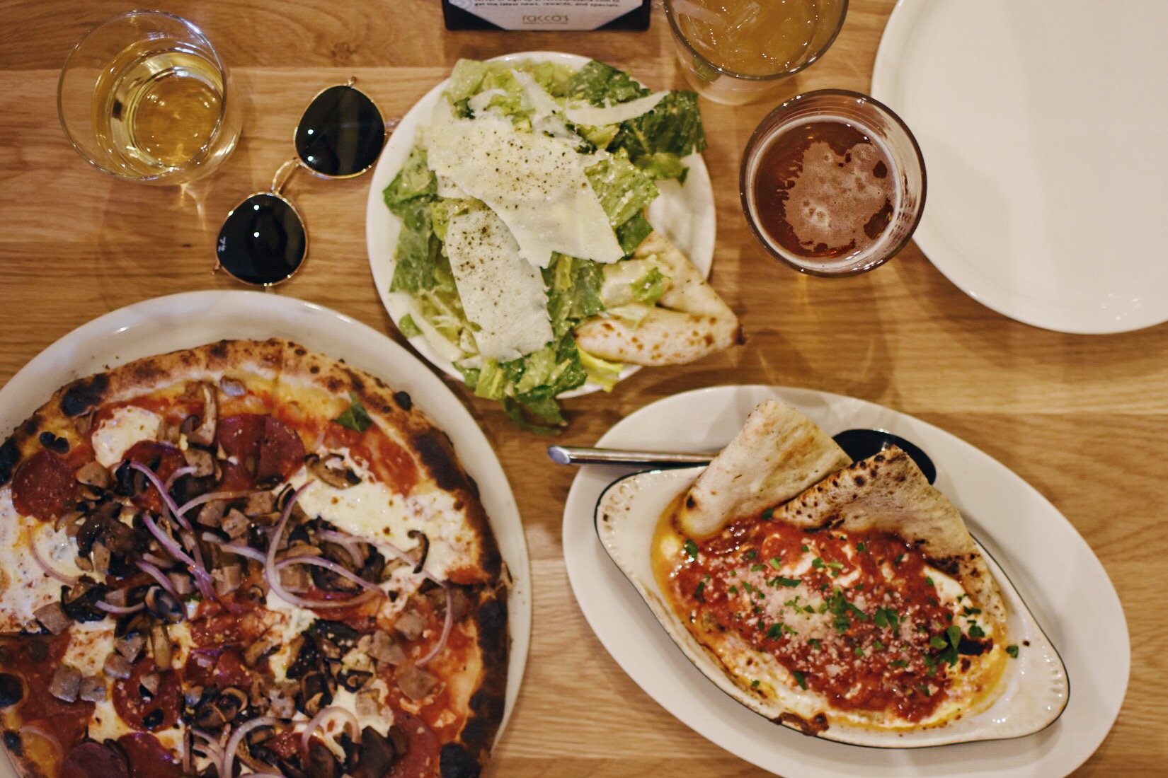 LUNCH AT RACCA'S PIZZERIA NAPOLETANA