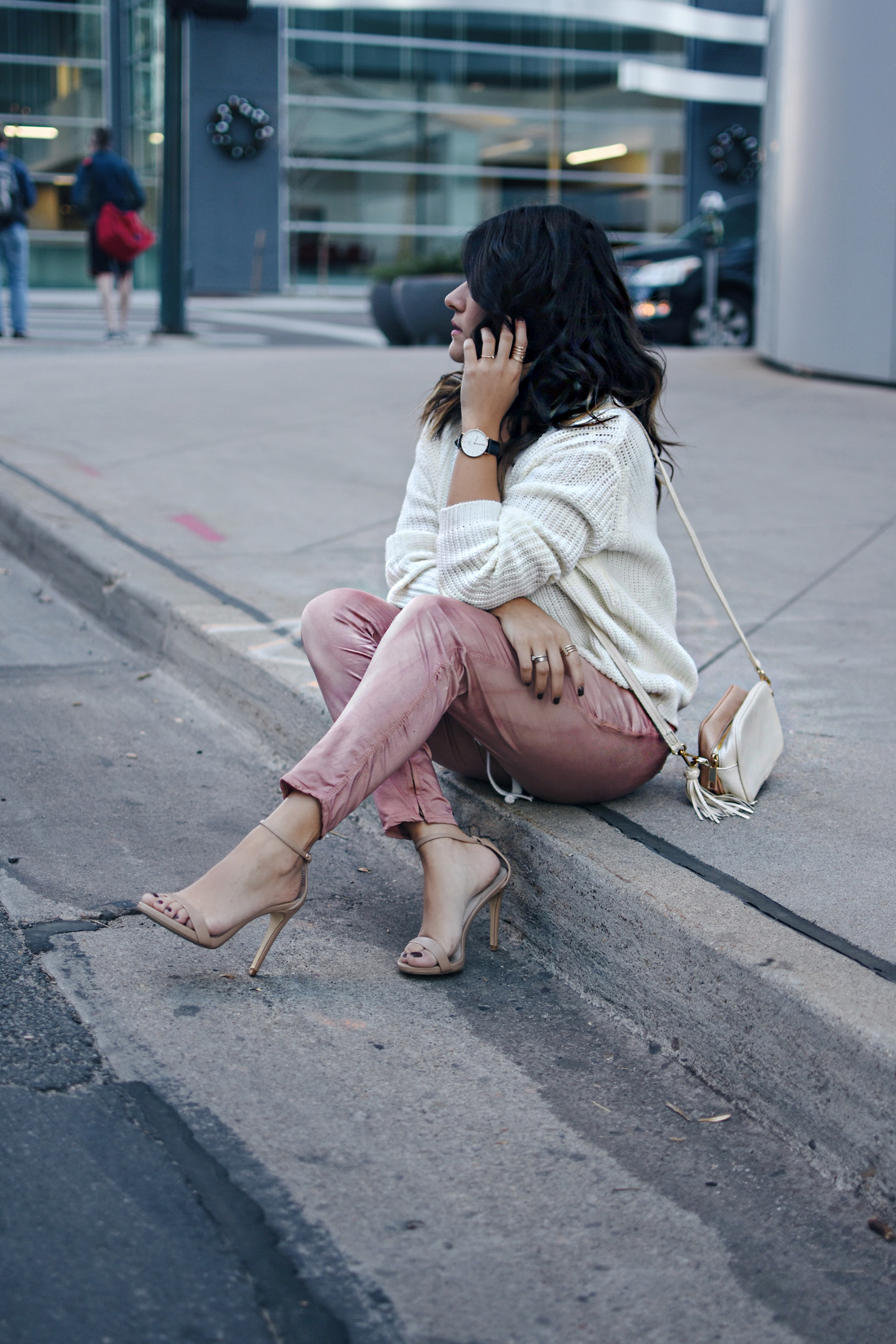 THE ULTIMATE LACE UP SWEATER