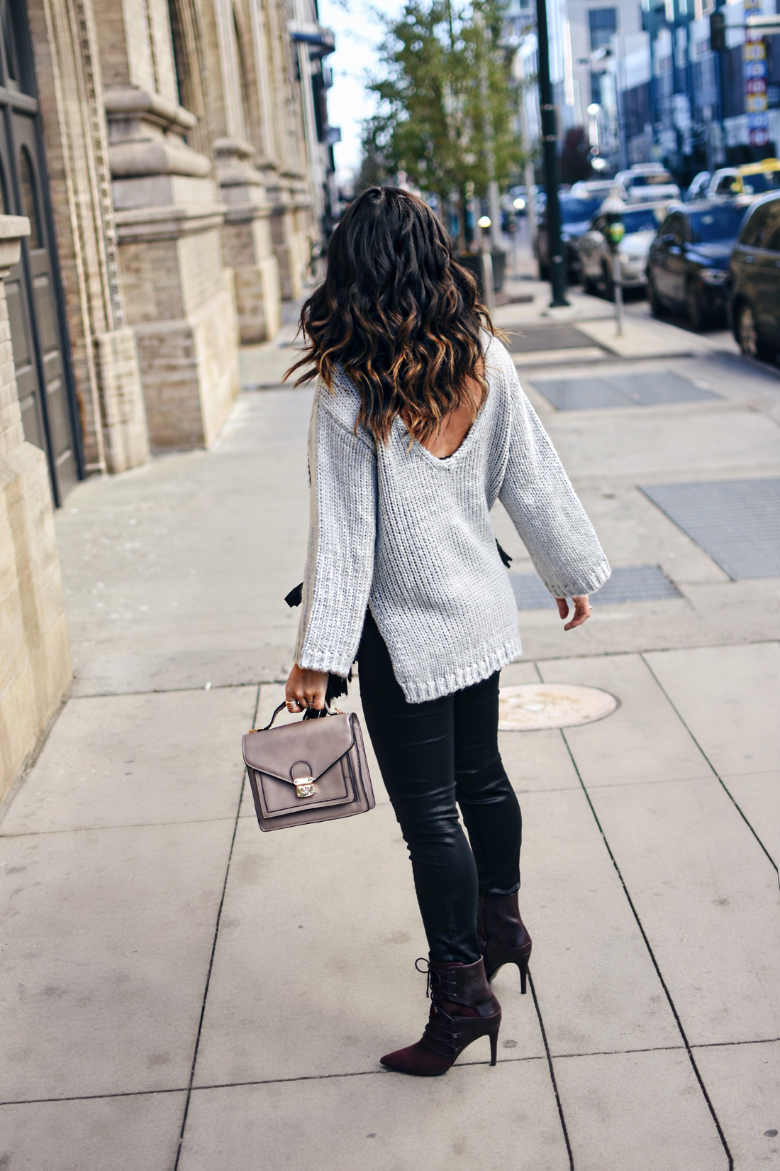 STYLING COATED SKINNY JEANS