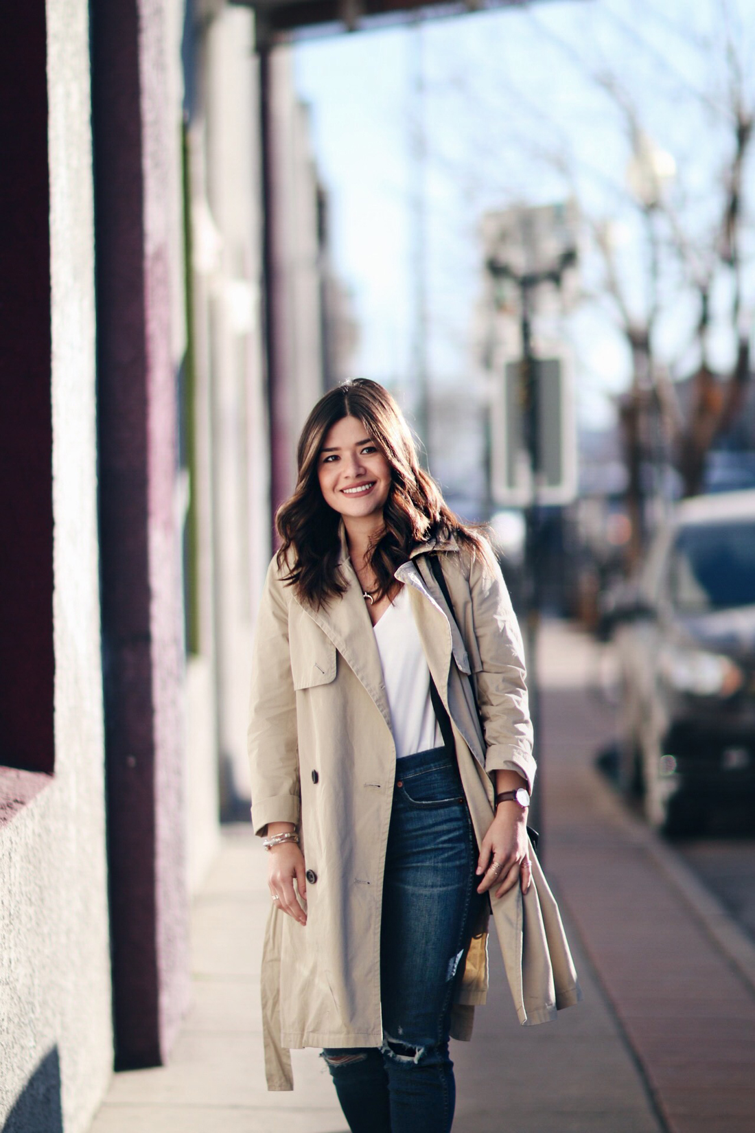TRENCH COAT VIA MADEWELL