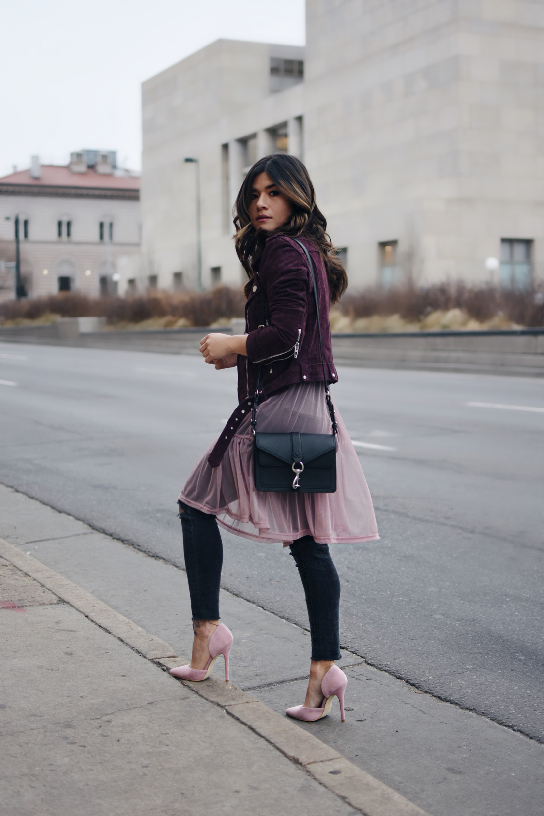 HOW TO WEAR A TULLE TOP