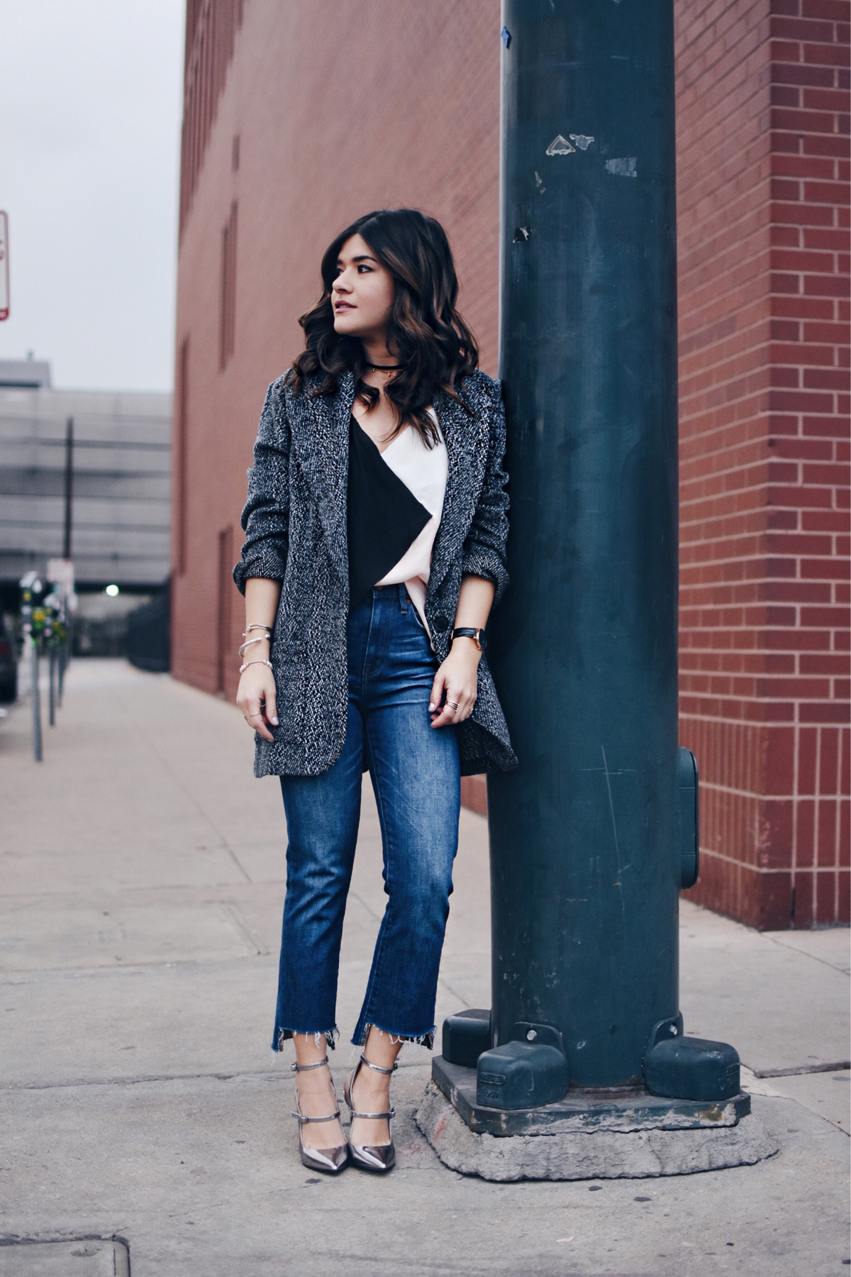 HOW TO STYLE FRAYED HEM JEANS