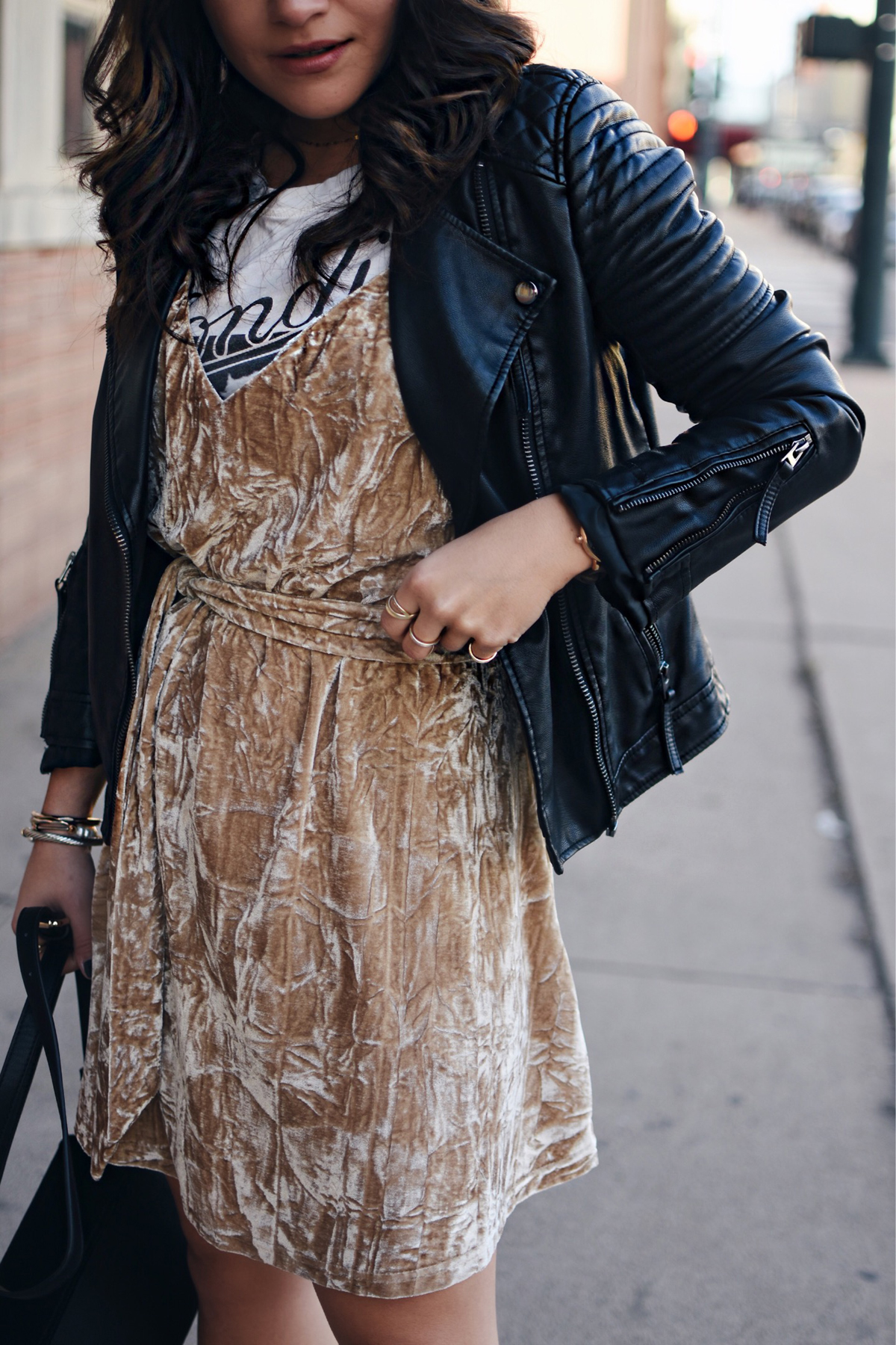 THE CRUSHED VELVET DRESS