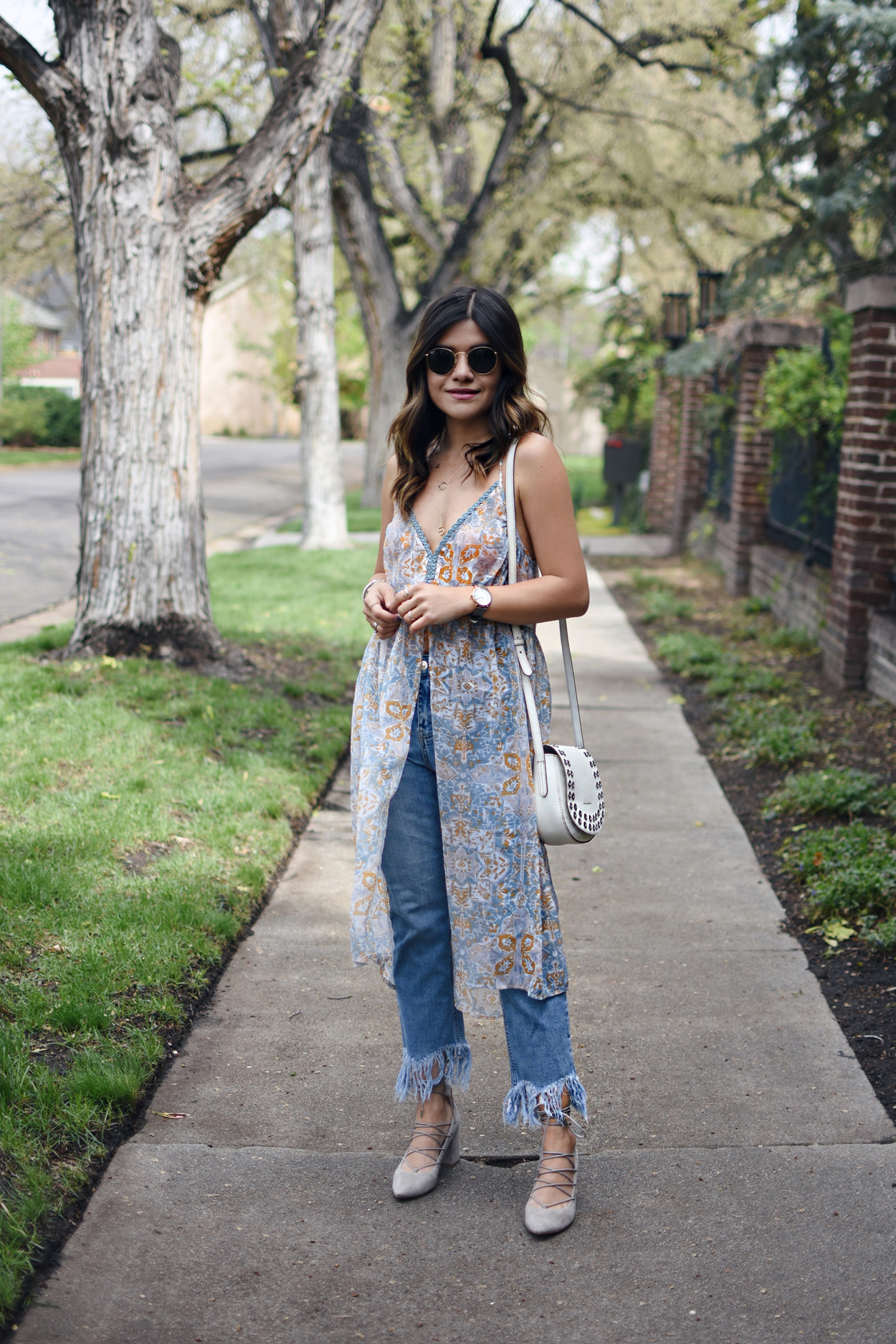 HOW TO STYLE A FLORAL TUNIC