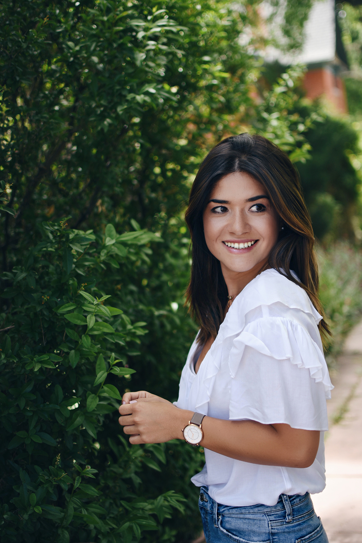 Carolina Hellal of Chic Talk wearing short hair via Vida Salon Denver - SUMMER HAIR MAKEOVER WITH VIDA SALON by popular Denver style blogger Chic Talk