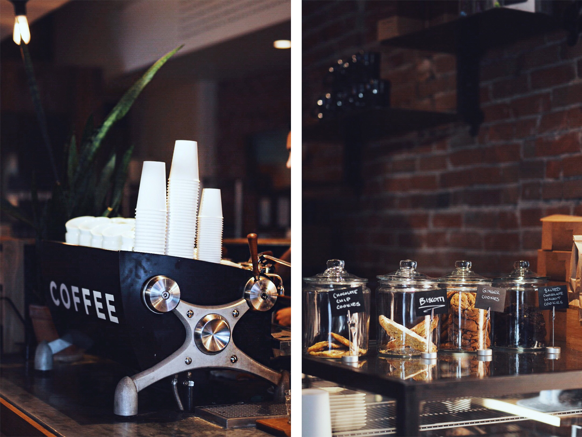 Popular Denver Blogger exploring the best coffee shops in Denver - THUMP COFFEE by popular Denver blogger Chic Talk