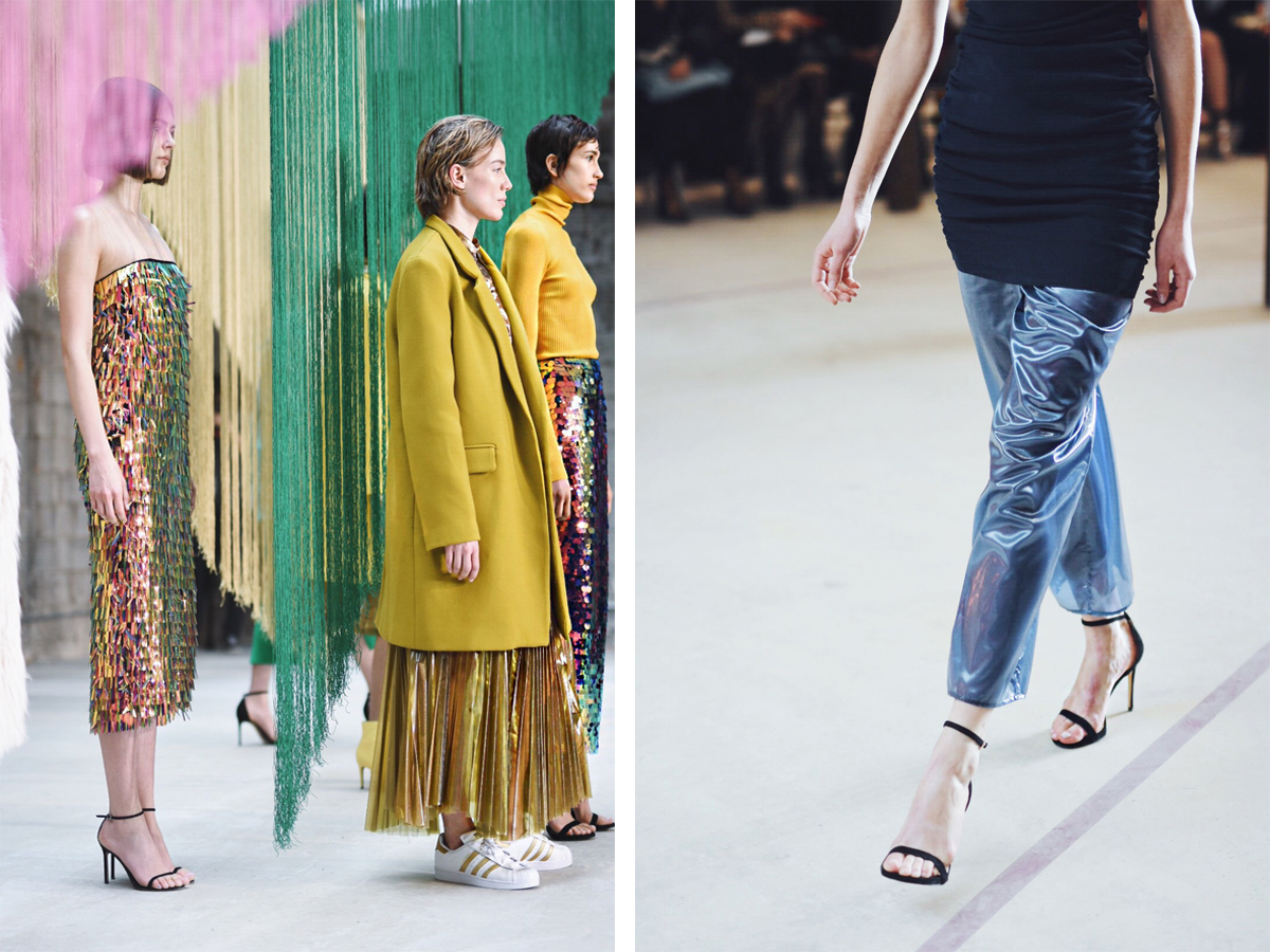 MILLY show NYFW F/W 2018 - NYFW 2018 DAY 2 AND 3 by popular Denver fashion blogger Chic Talk
