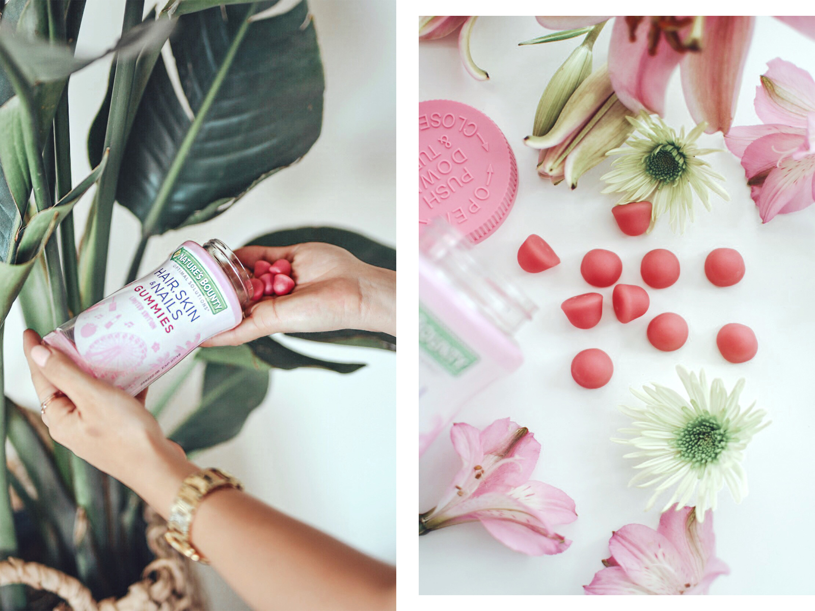 Carolina Hellal explains how to get festival ready with Nature's Bounty hair, skin & Nails gummies - HOW TO GET FESTIVAL READY by popular Denver style blogger Chic Talk